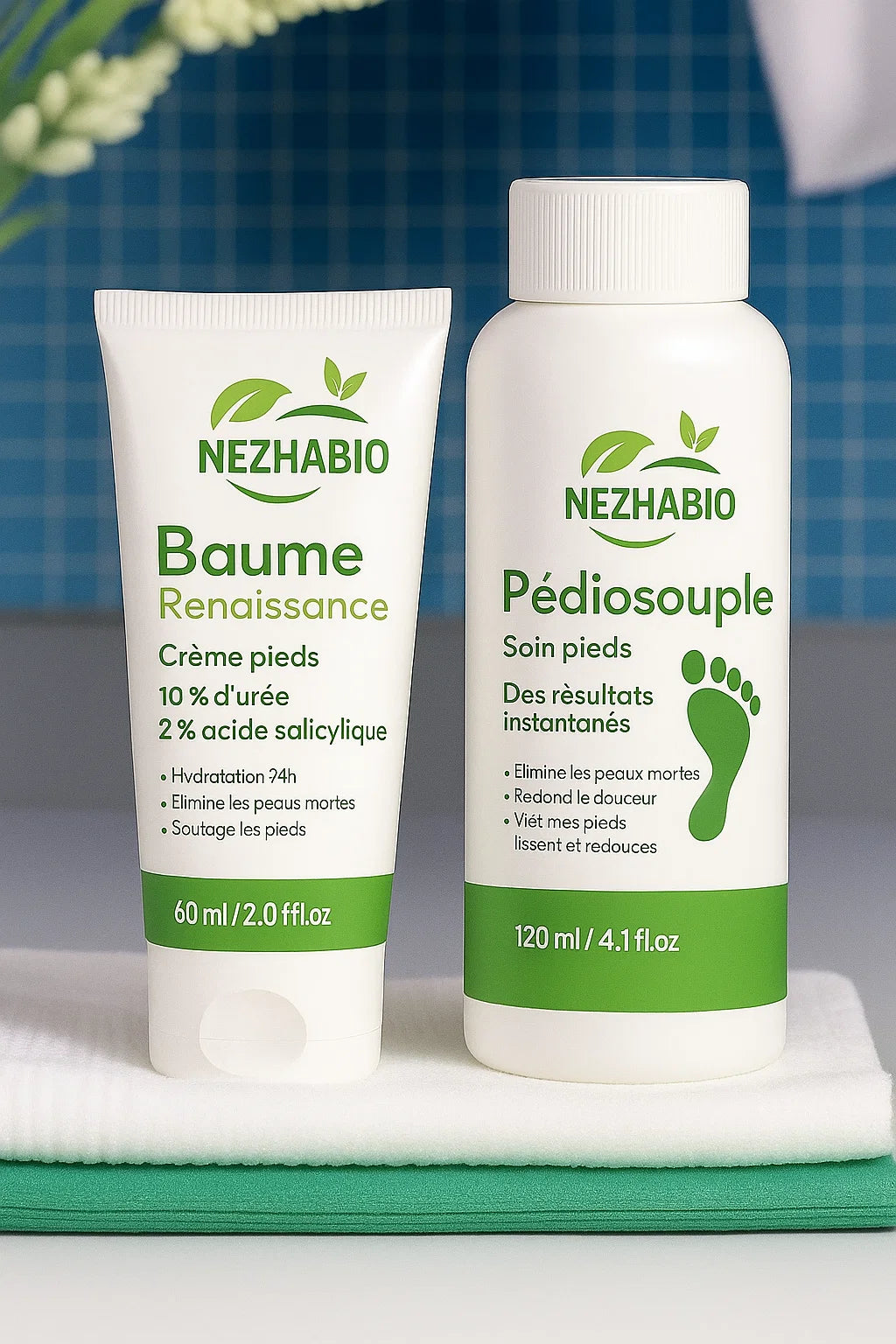 pack des pieds nezhabio